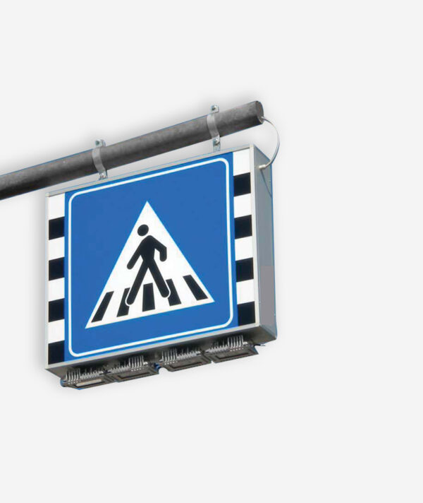 CARTELLO LUMINOSO BIFACCIALE